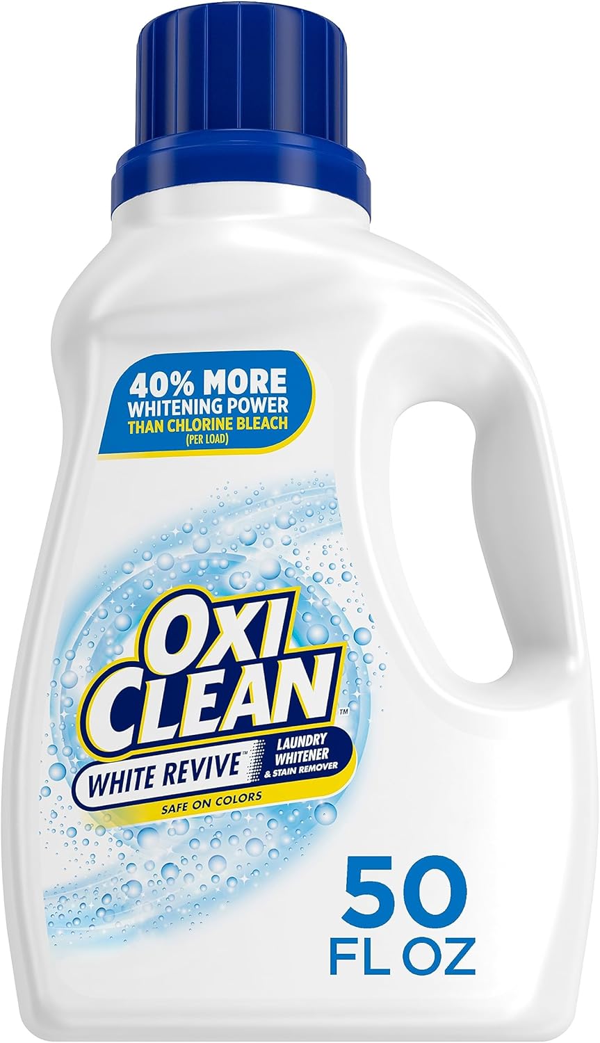 Revive & Whiten with OxiClean 50oz Liquid
