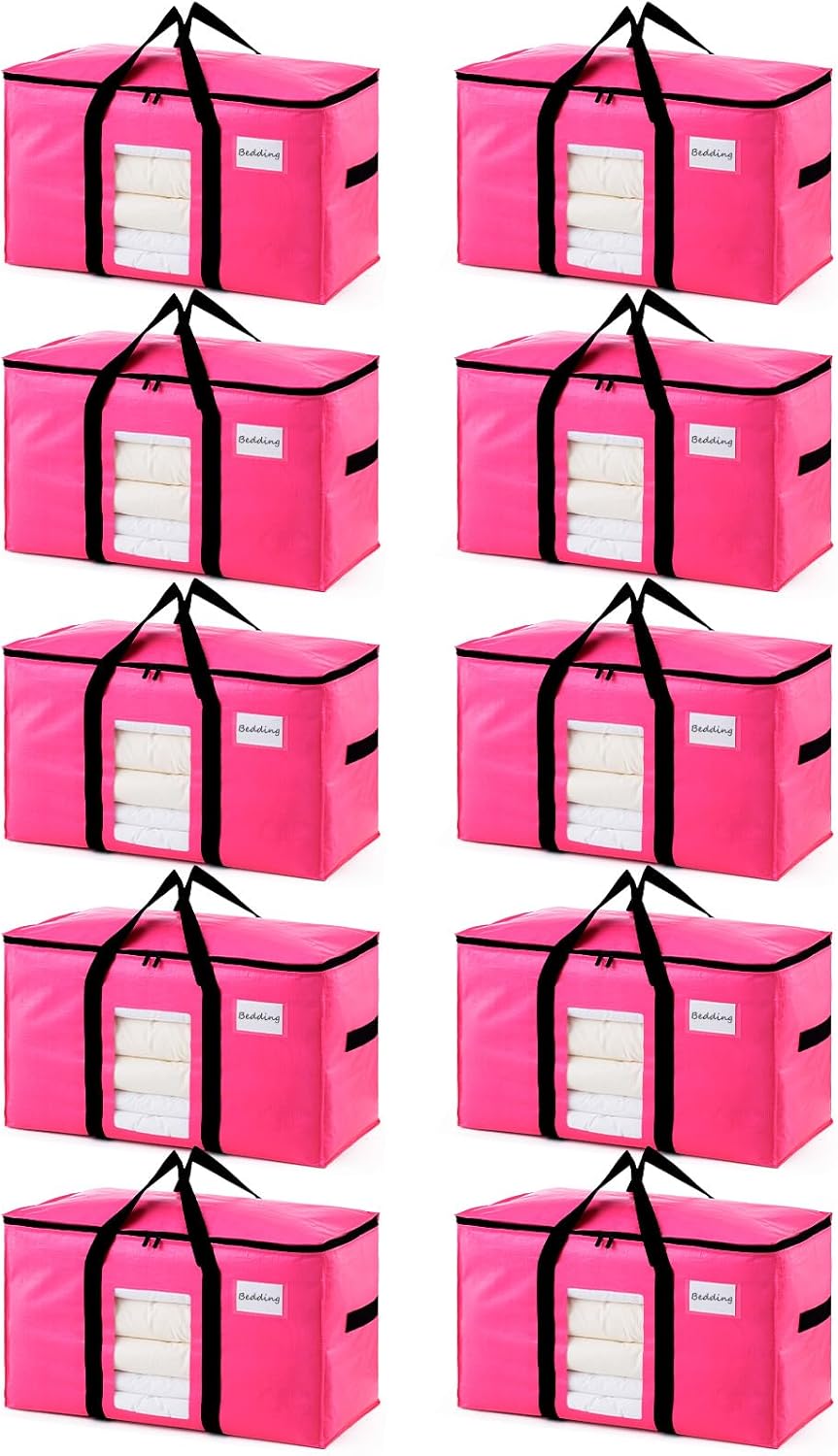 Extra Large Moving Bags for Storage by TAILI - Heavy Duty Totes