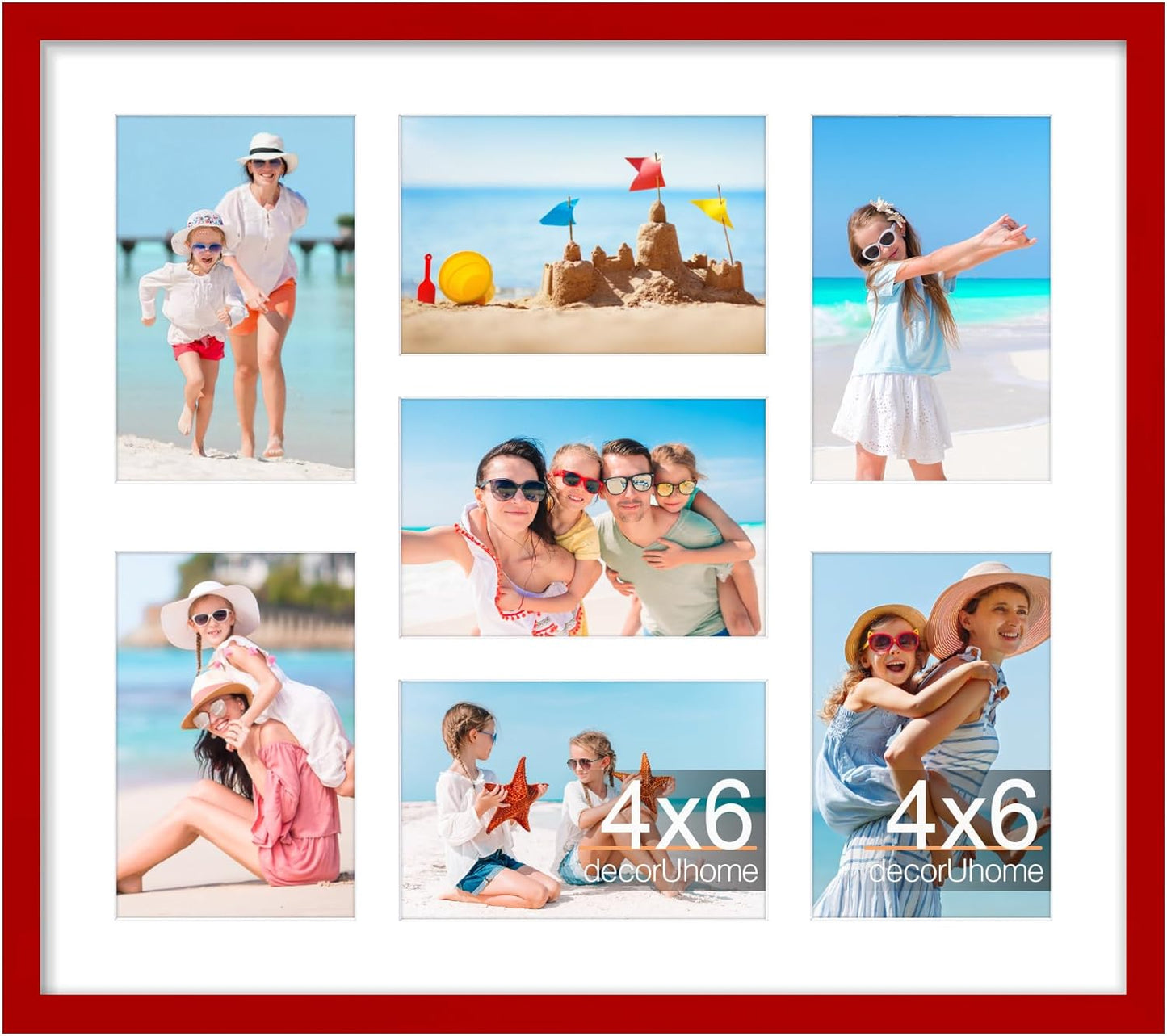 15x17 Picture Frames Collage Wall Decor for 4x6 Photos