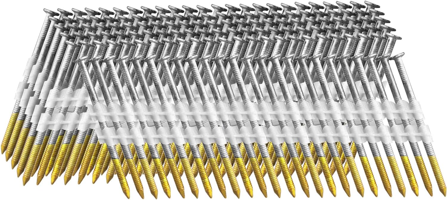 21 Degree Framing Nails 700 Count for Pneumatic Nailer Projects