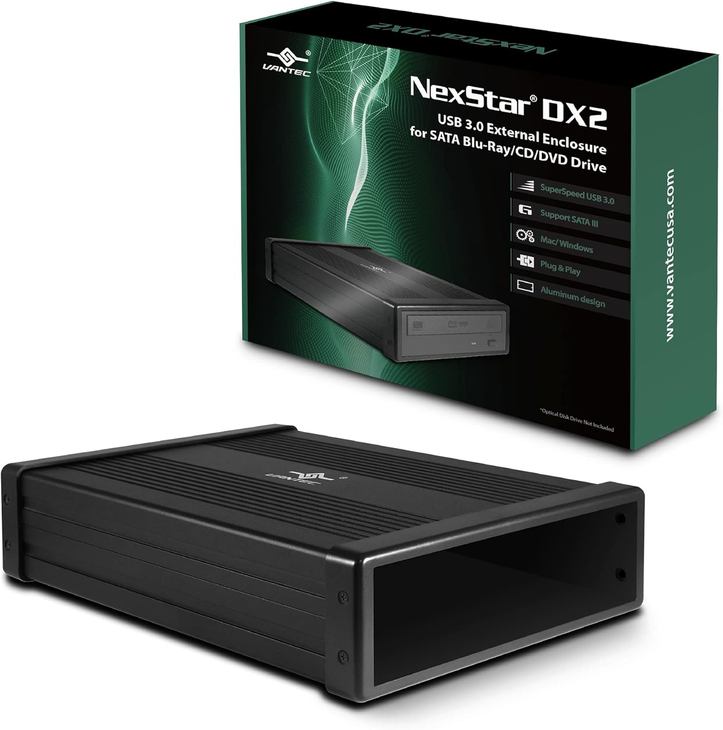 Vantec NexStar DX2: 5.25 SATA Drive Enclosure