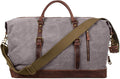 S-ZONE Duffle Bag for Travel Canvas Weekender Bag for Men