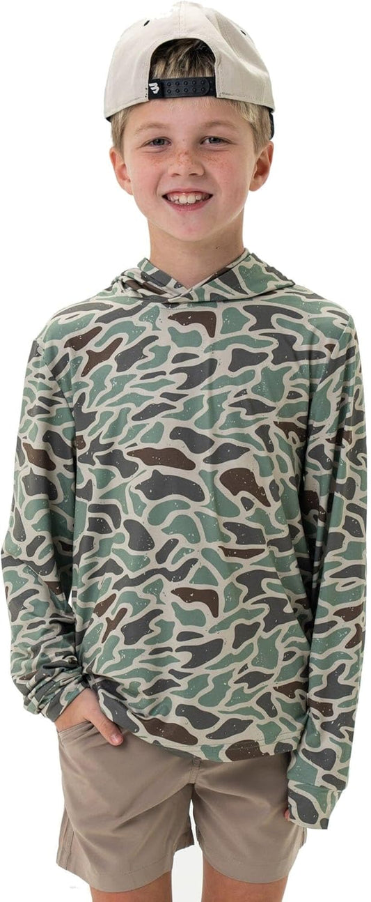 Burlebo Youth Performance Hoodie for Active Kids and Comfort