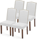 DUMOS Dining Chairs Set of 4 - Padded Modern Kitchen Chairs