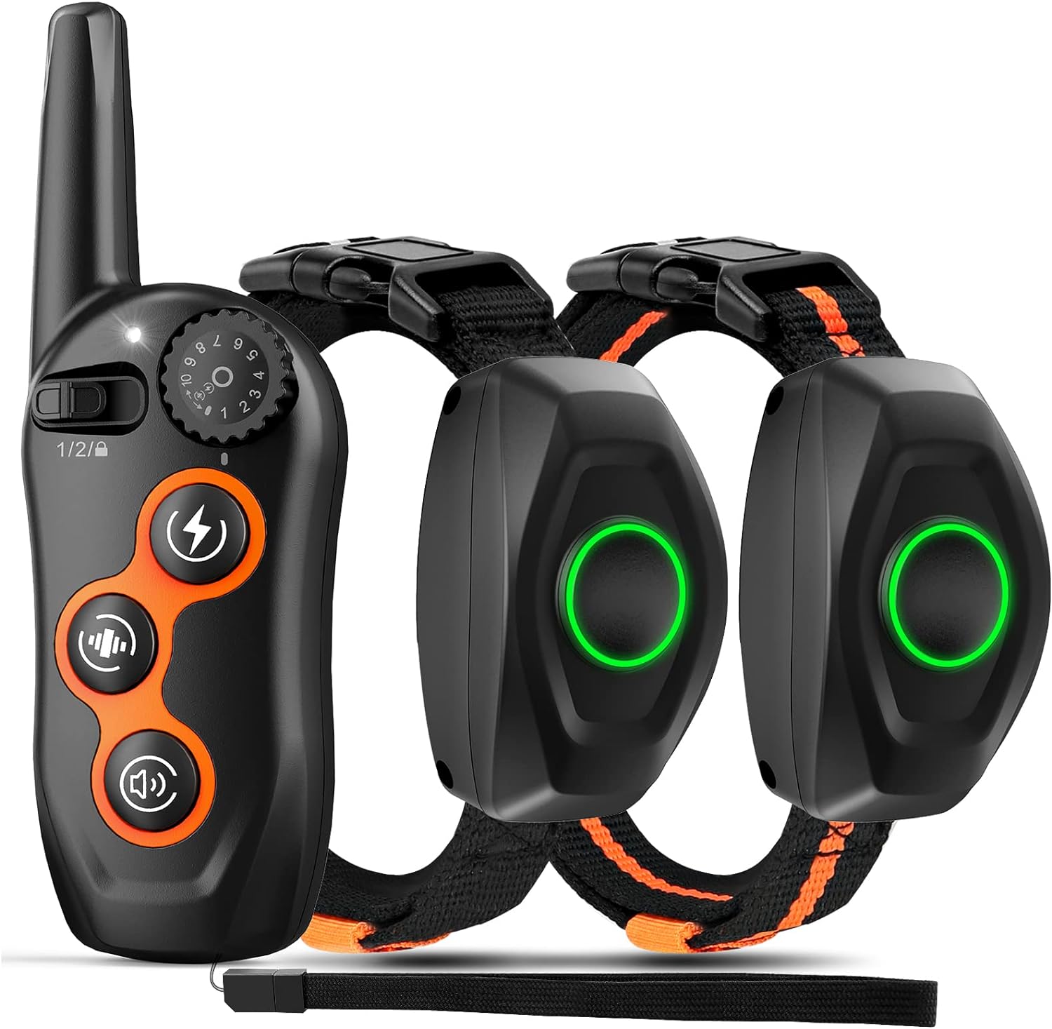 Dog Training Collar with Remote, Waterproof Shock Collar 1300ft
