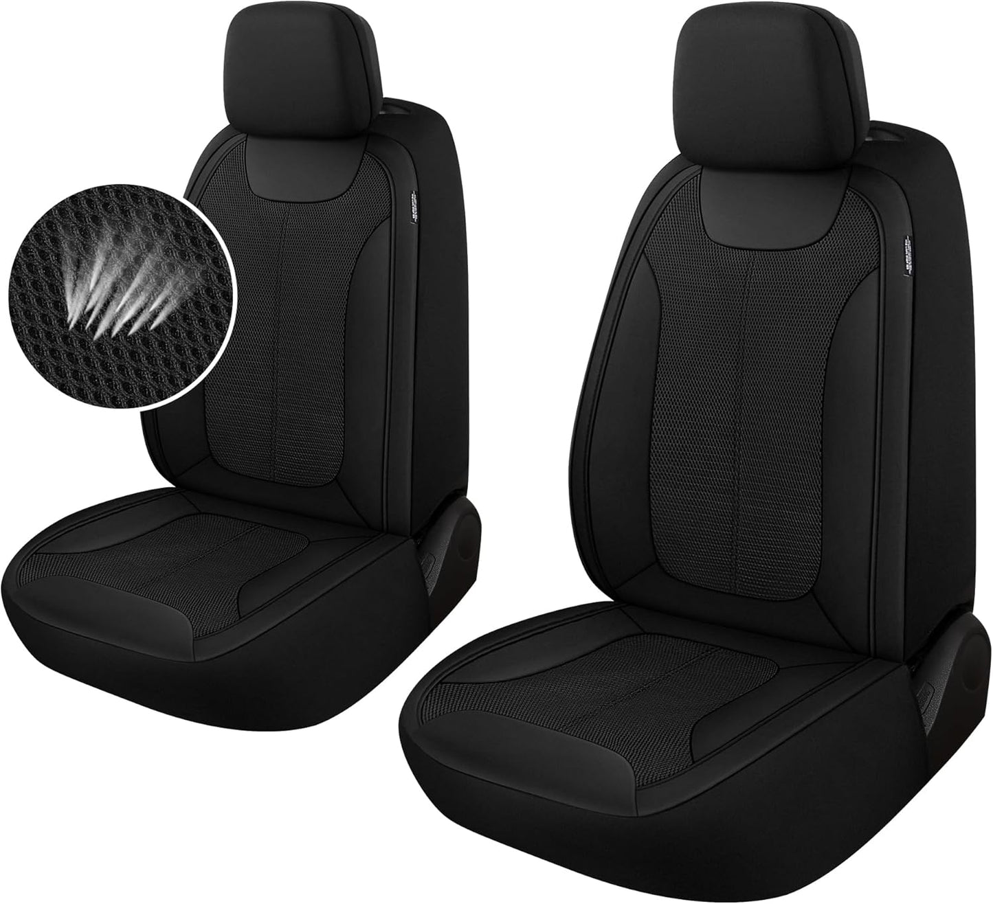 Breathable 3D Air Mesh Car Seat Covers by CAROMOP