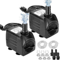 GROWNEER 550GPH Submersible Pump 30W - Quiet High Lift Pump