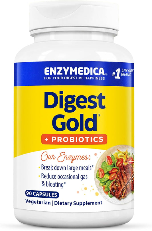 Enzymedica Digest Gold Probiotics for Optimal Gut Health