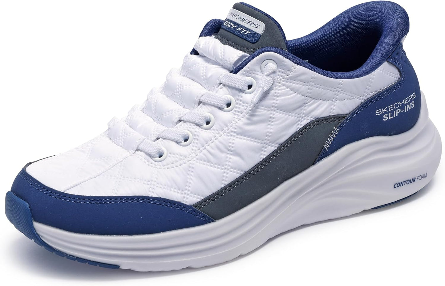 Skechers Women's Contour Foam Cozy Fit Hands Free Slip-ins Sneaker