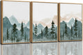 Large Mountain Wall Art Set of 3 for Stunning Home Decor