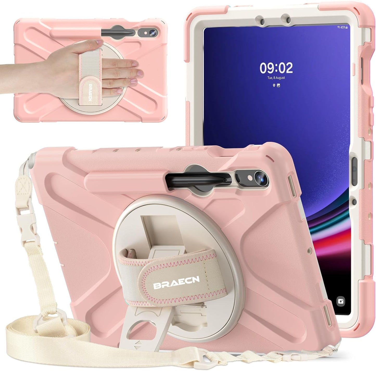 Shockproof Protective Kids Case for Galaxy Tab S10 Lite/S9/S8/S7