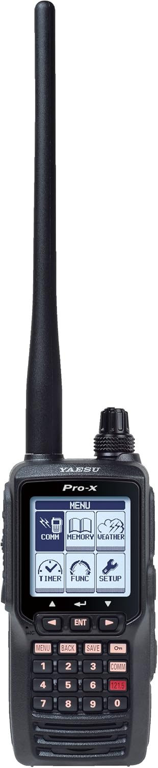 Yaesu FTA550L Handheld VHF Transceiver for Aviation Use