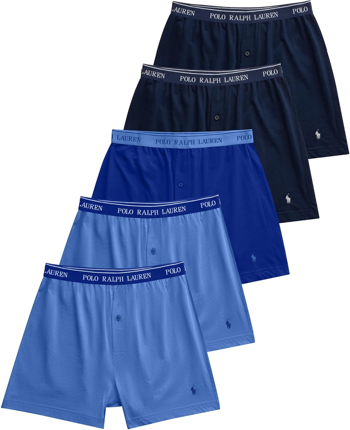 Polo Ralph Lauren Men's Boxer Brief 5-Pack for Ultimate Comfort
