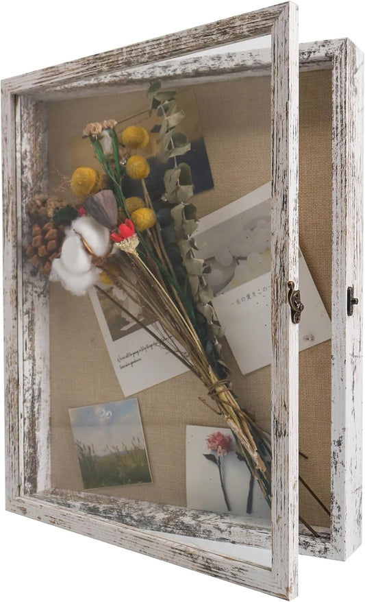GraduatePro Shadow Box Frame for Wedding Bouquets and Medals