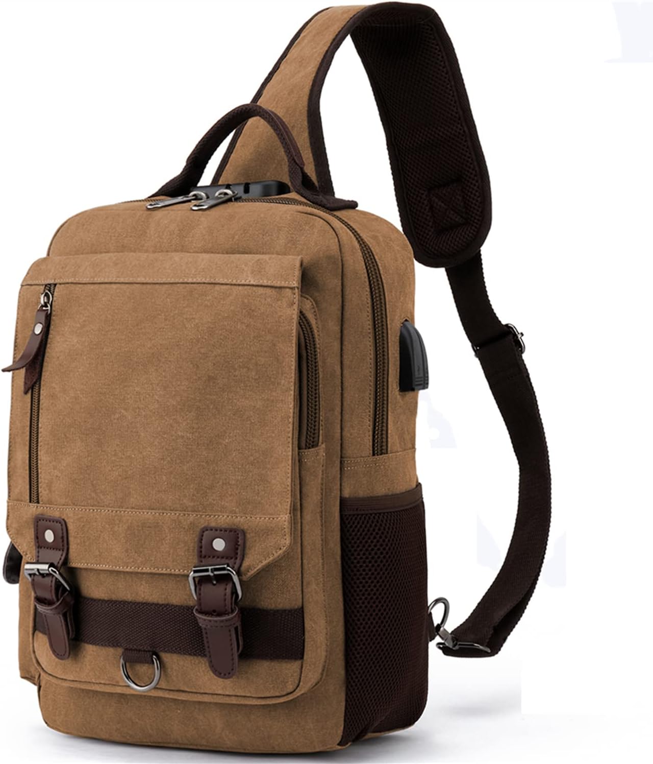 Leaper Retro Crossbody Bag: Stylish Sling Bag for All Occasions