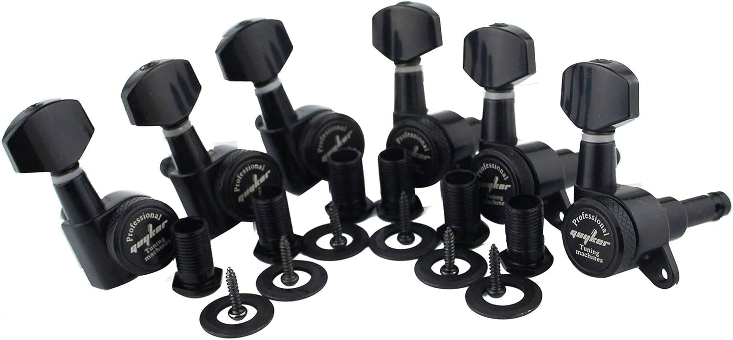 Guyker Black Locking Tuners: Upgrade Your Guitar!