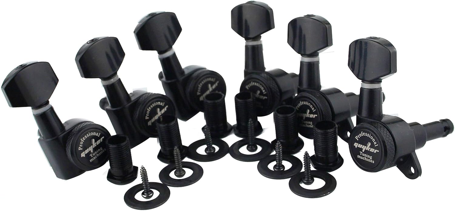 Guyker Black Locking Tuners: Upgrade Your Guitar!