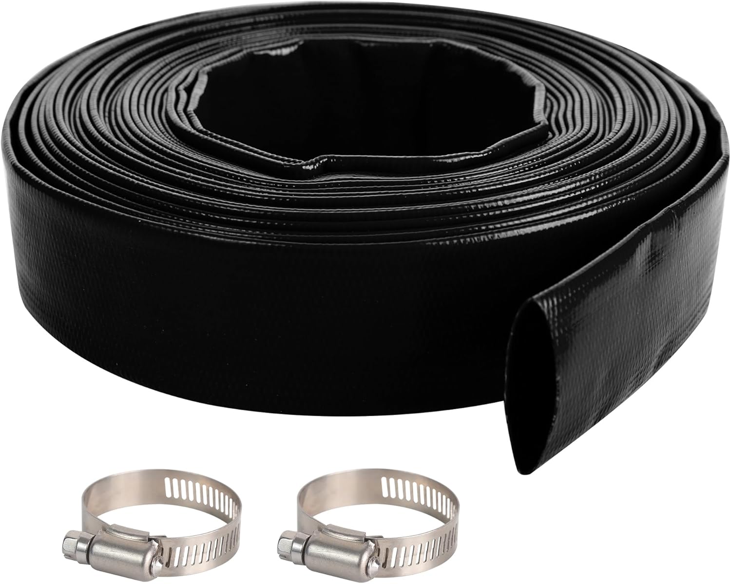 2in x 100 FT Heavy Duty Pool Backwash Hose for Filter Pump