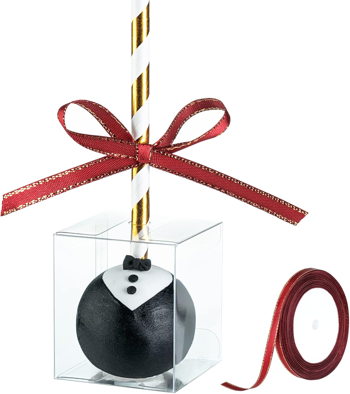 Clear Cake Pop Boxes for Wedding Favors and Party Treats
