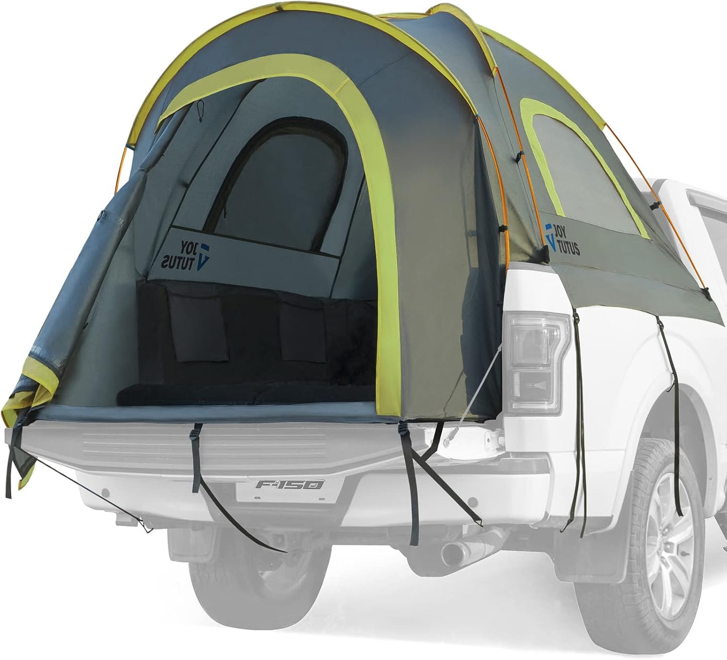 JOYTUTUS Portable Truck Tent: Waterproof, Double Layer, Camping Preferred
