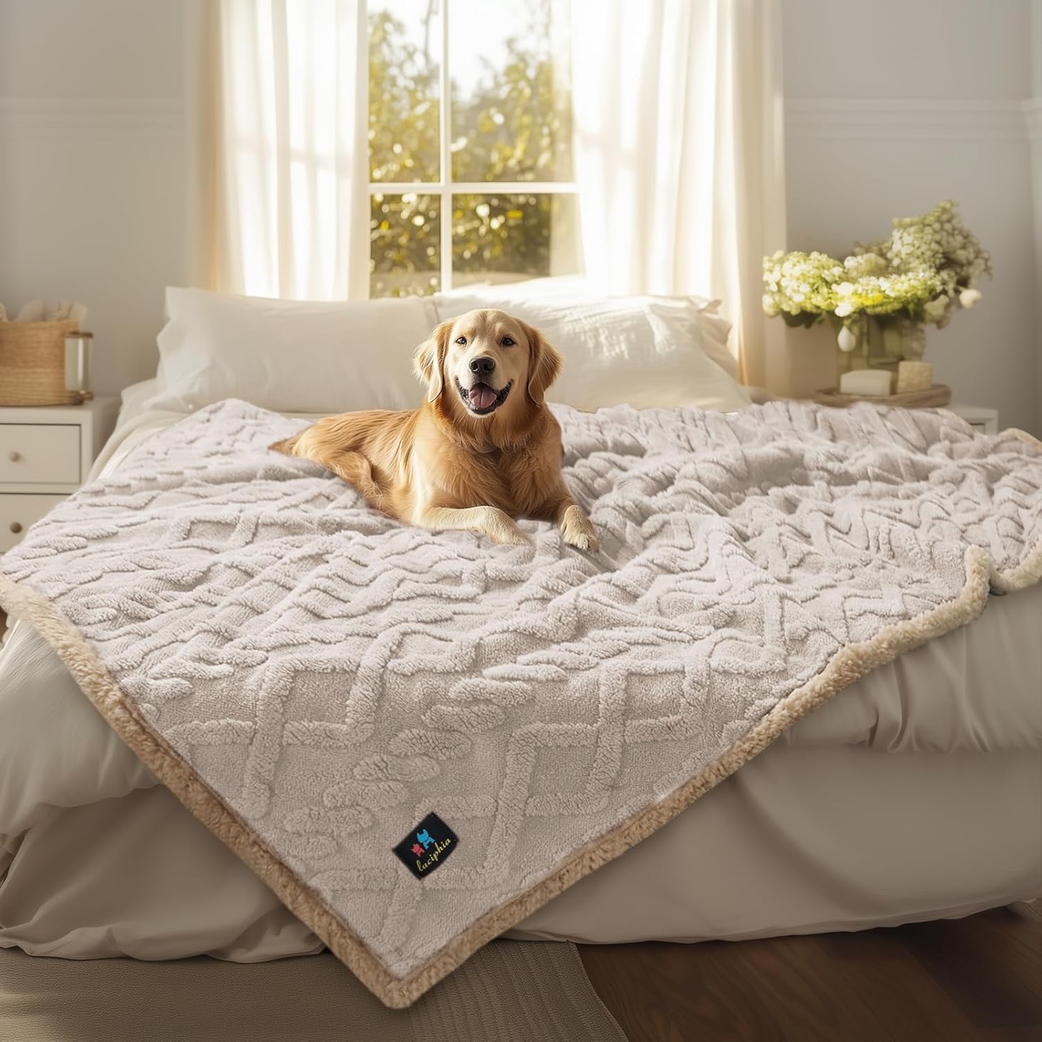 Waterproof Pet Blanket for Sofa Bed Couch - X-Large Size
