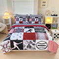7 Piece Baseball Comforter Set Queen Size - Soft Microfiber Sports