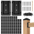 Eapele 50PCS Deck Railing Bracket Connectors for 2x4 Rails - Durable