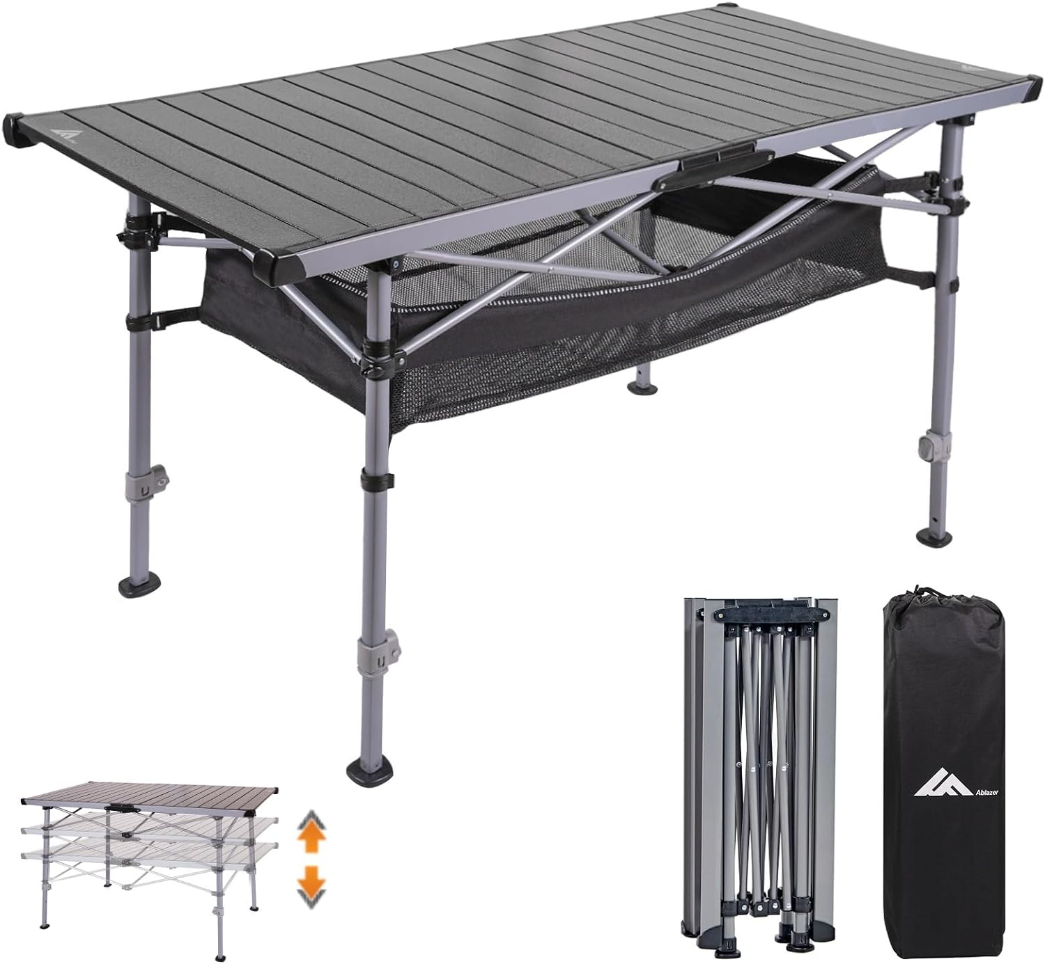 Ablazer Adjustable Camping Table: Ultimate Portable Versatility!
