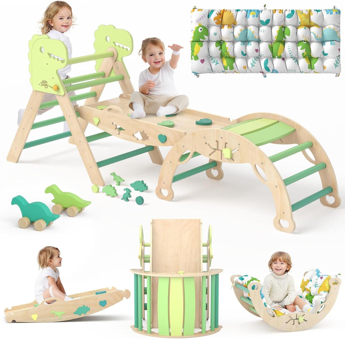 KidsBuddy 9-in-1 Climbing Set: Indoor Fun Galore!