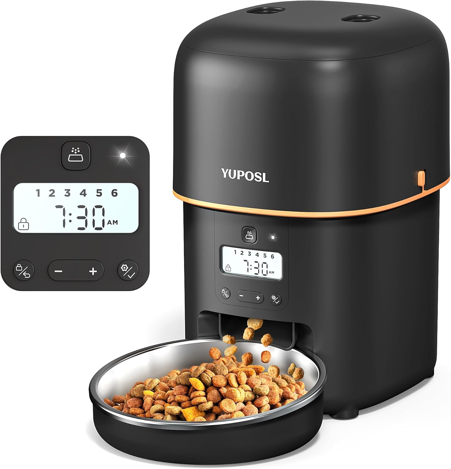 Automatic Cat Feeder with 2L Capacity for Timed Feeding