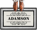 Personalized Doormat with Heavy Duty Anti-Slip Backing for Home
