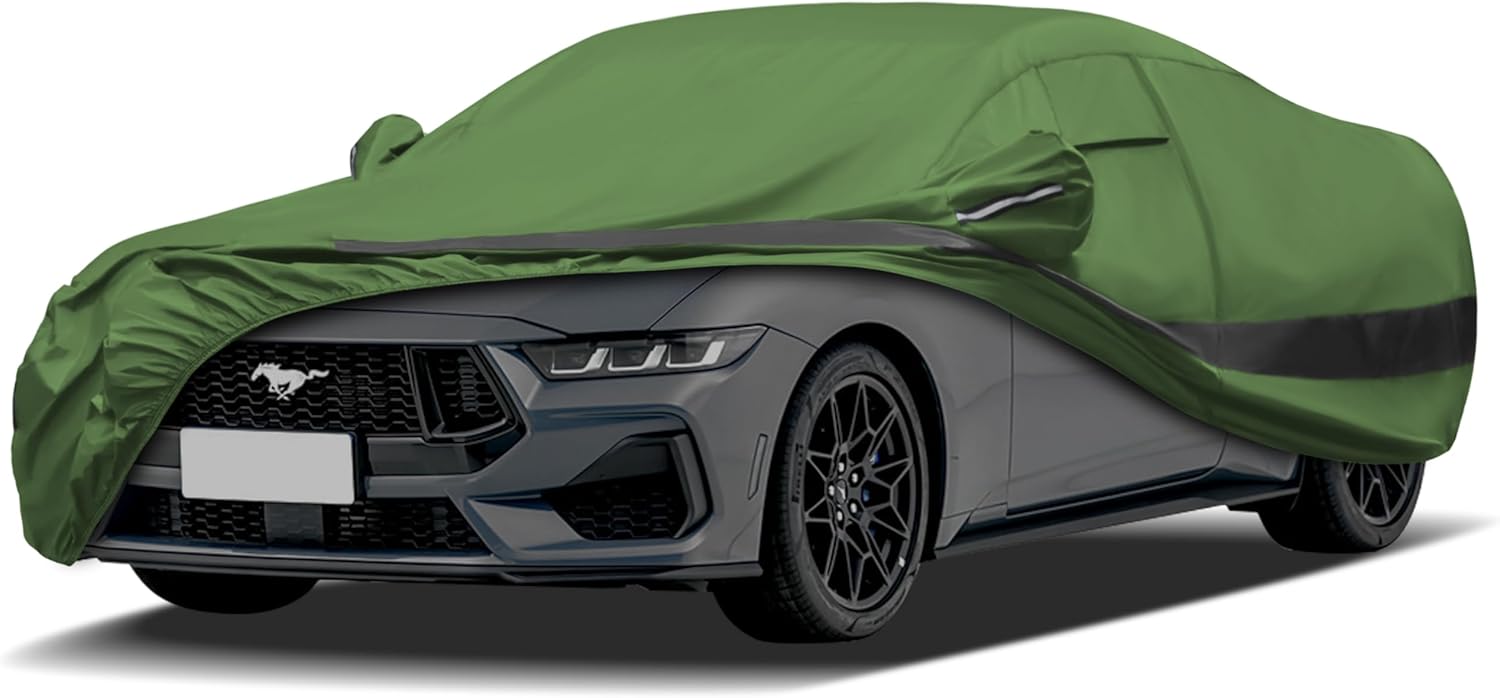 Heavy Duty Outdoor Car Cover for Ford Mustang by JURMON