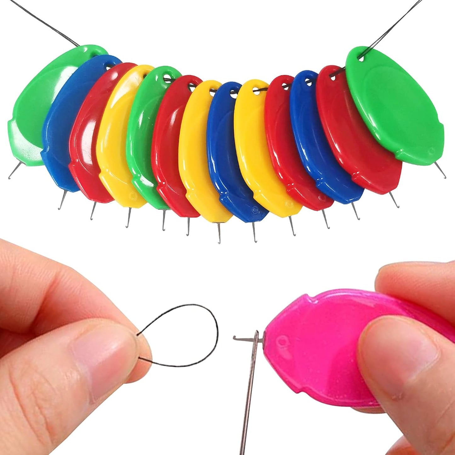 TOOVREN Needle Threader Set - Easy Hand Sewing