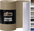 DripGuard Shelf Liner 24x240 in Beige - Water-Resistant Cabinet