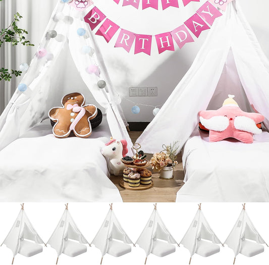 Portable Kids Teepee Bed Set for Indoor/Outdoor Fun