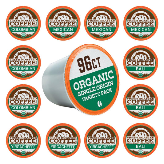 Organic Single-Origin Coffee Pods | 96 Pack