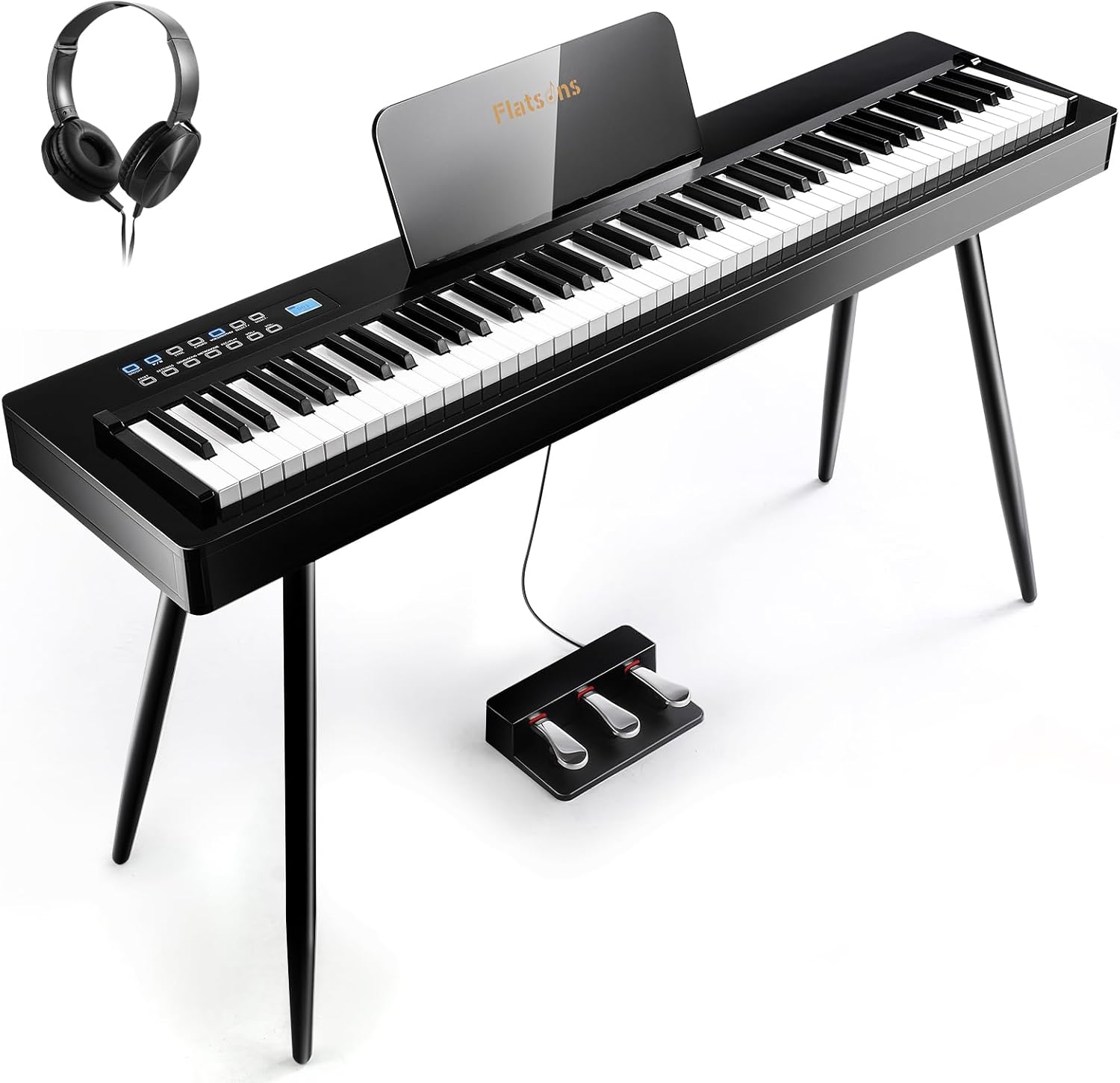 LIV-B01 Digital Piano with Real Sampling and 88 Weighted Keys