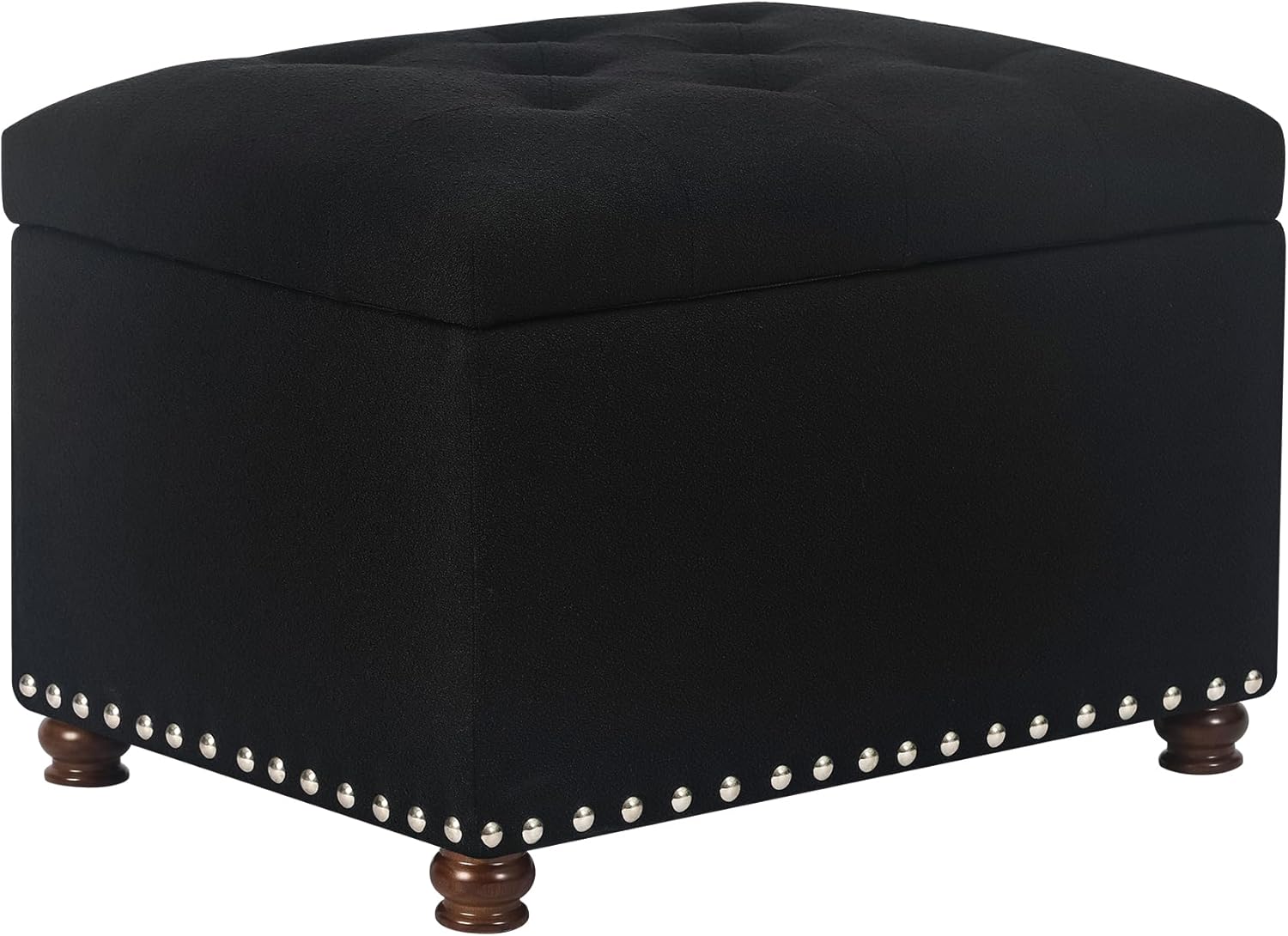 Joveco Storage Ottoman Bench for Living Room and Bedroom Use