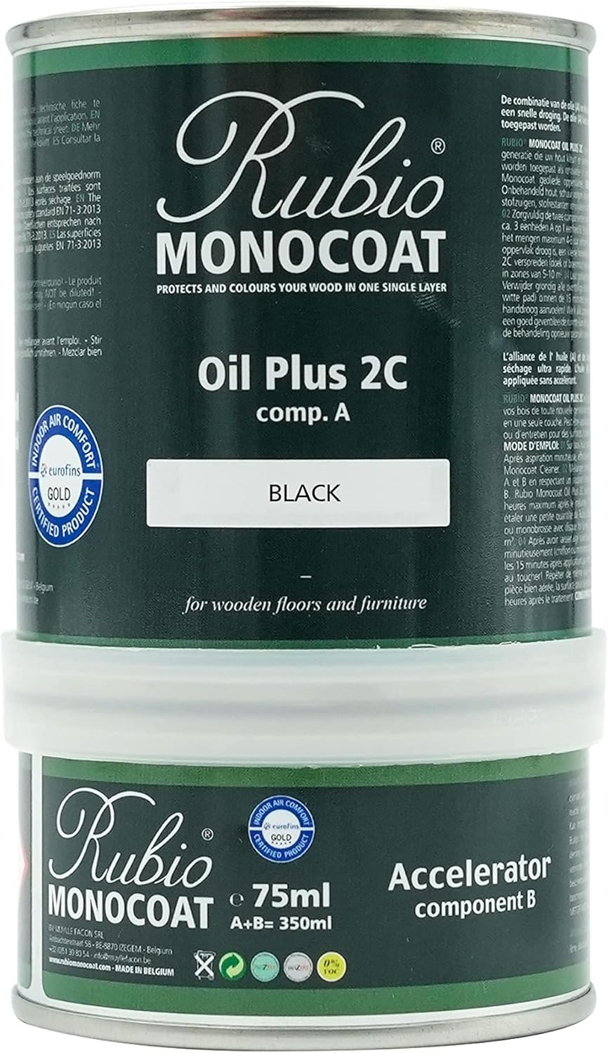 Rubio Monocoat Wood Stain & Finish - Quick-Dry Eco-Friendly Oil