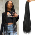 Crochet Box Braids Hair 30 in Pre Looped Goddess Boho Braids