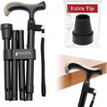 Lightweight Foldable Walking Cane for Women and Men - Compact Travel