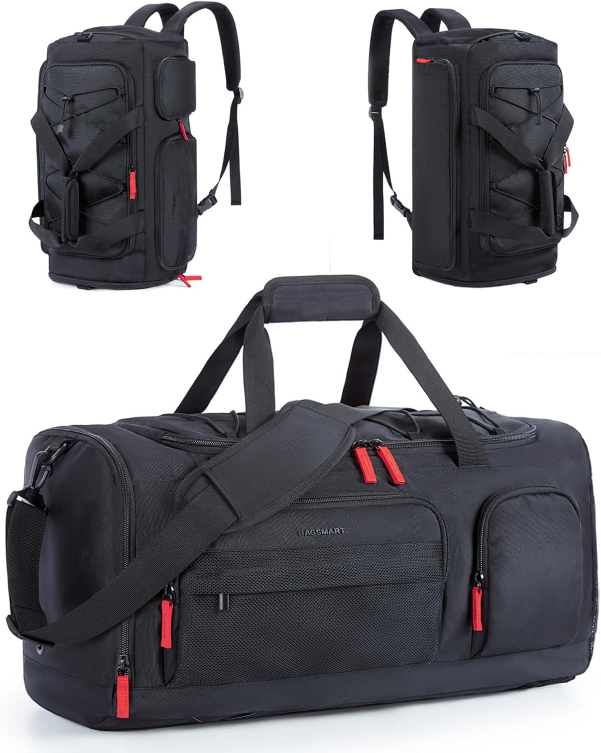 BAGSMART Gym Bag for Women & Men - Versatile 35L Duffel Bag