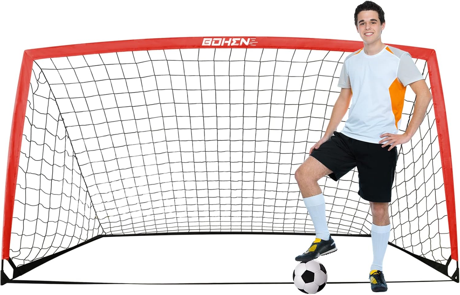 Portable Soccer Goal for Kids - Easy Folding Fun for All Ages