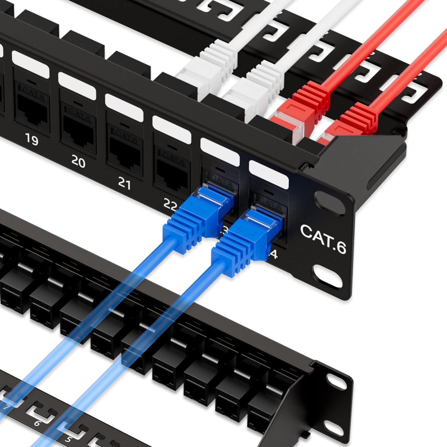 10Gbps 24 Port Patch Panel for Easy Network Connections
