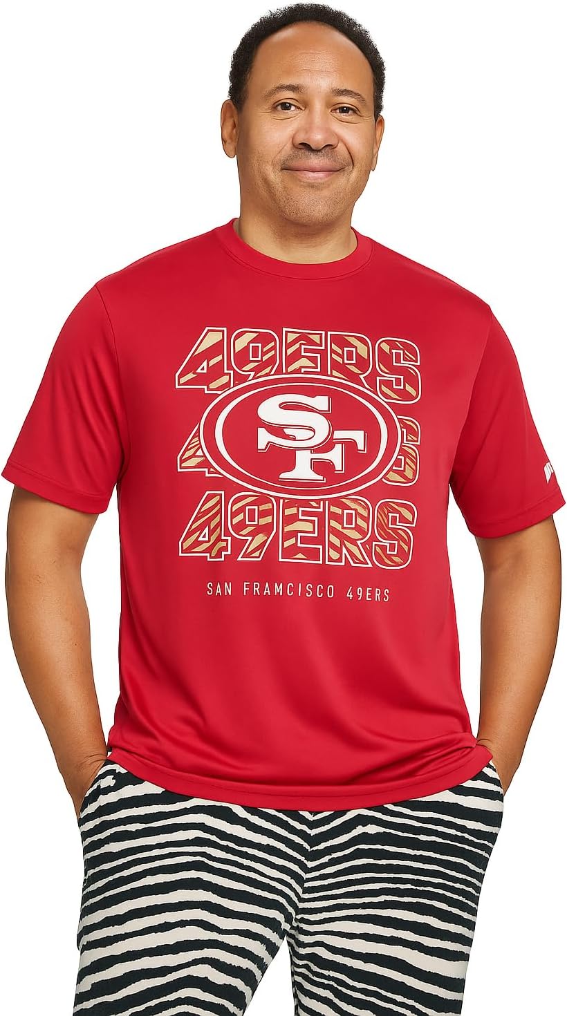 Zubaz NFL Men's Short Sleeve Team Graphic T-Shirt Review