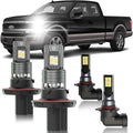 Super Bright White Fog Lights Bulbs Combo for Ford F150 2004-2014