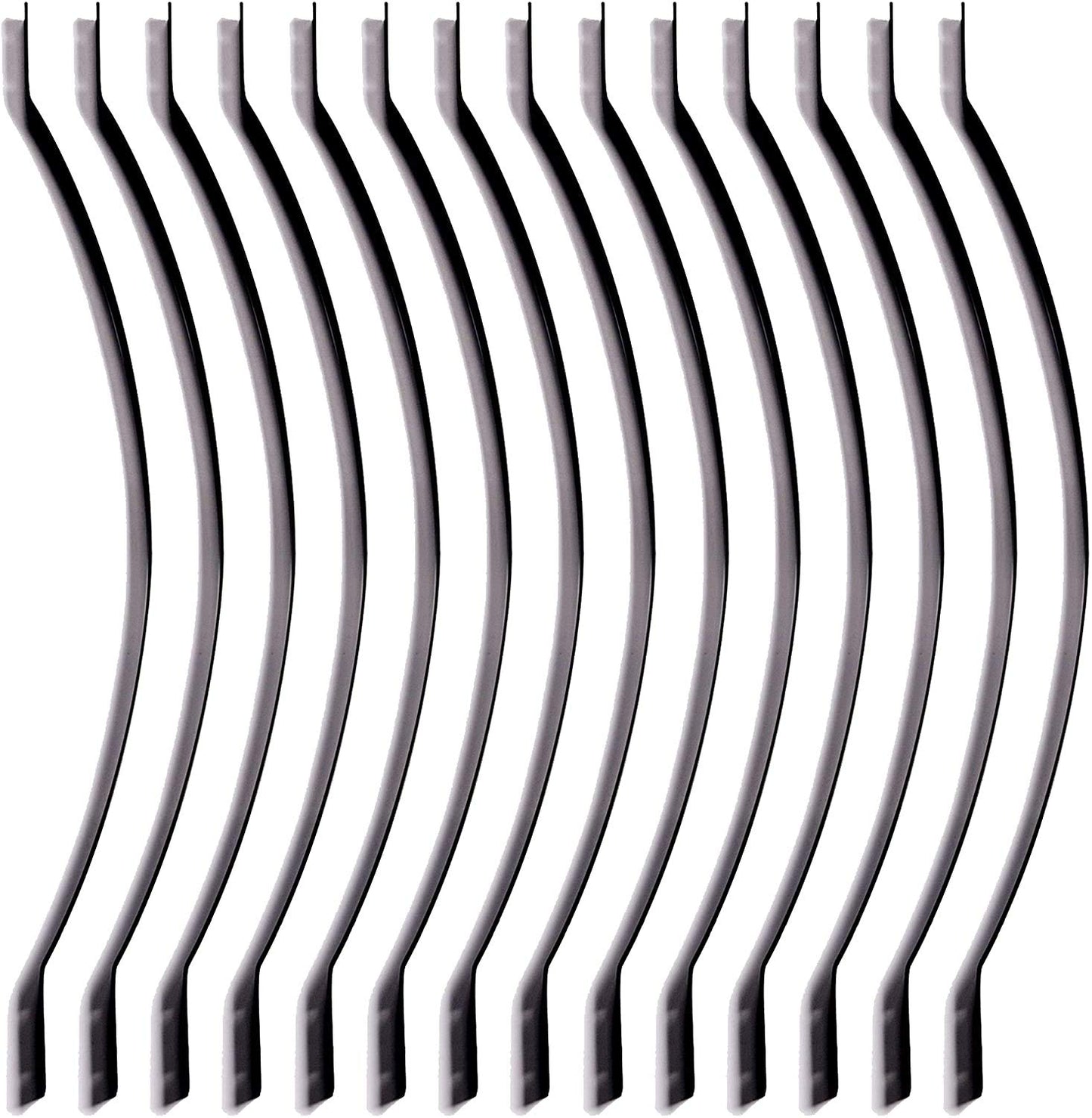 Myard Aluminum Deck Balusters 32-1/4 Inches Matte Black Style