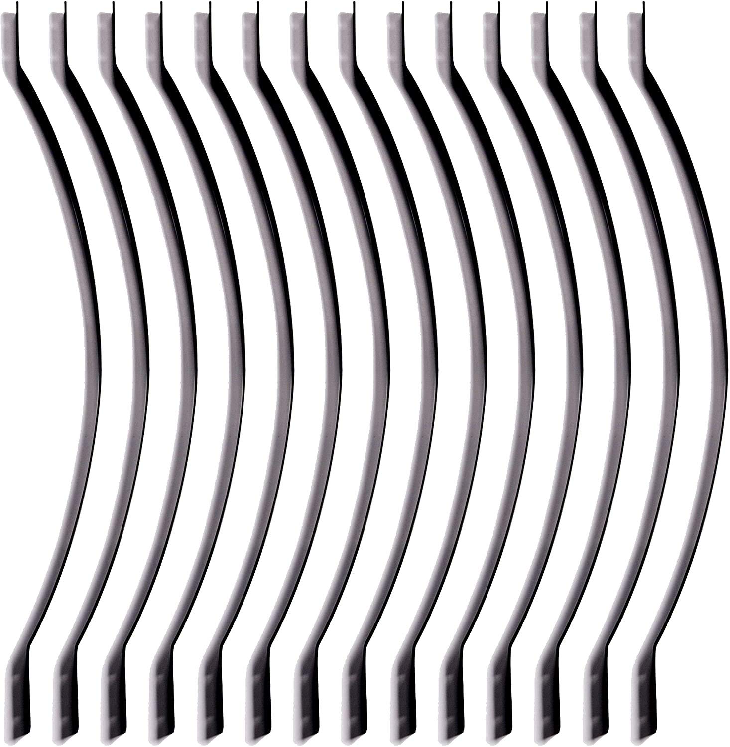 Myard Aluminum Deck Balusters 32-1/4 Inches Matte Black Style