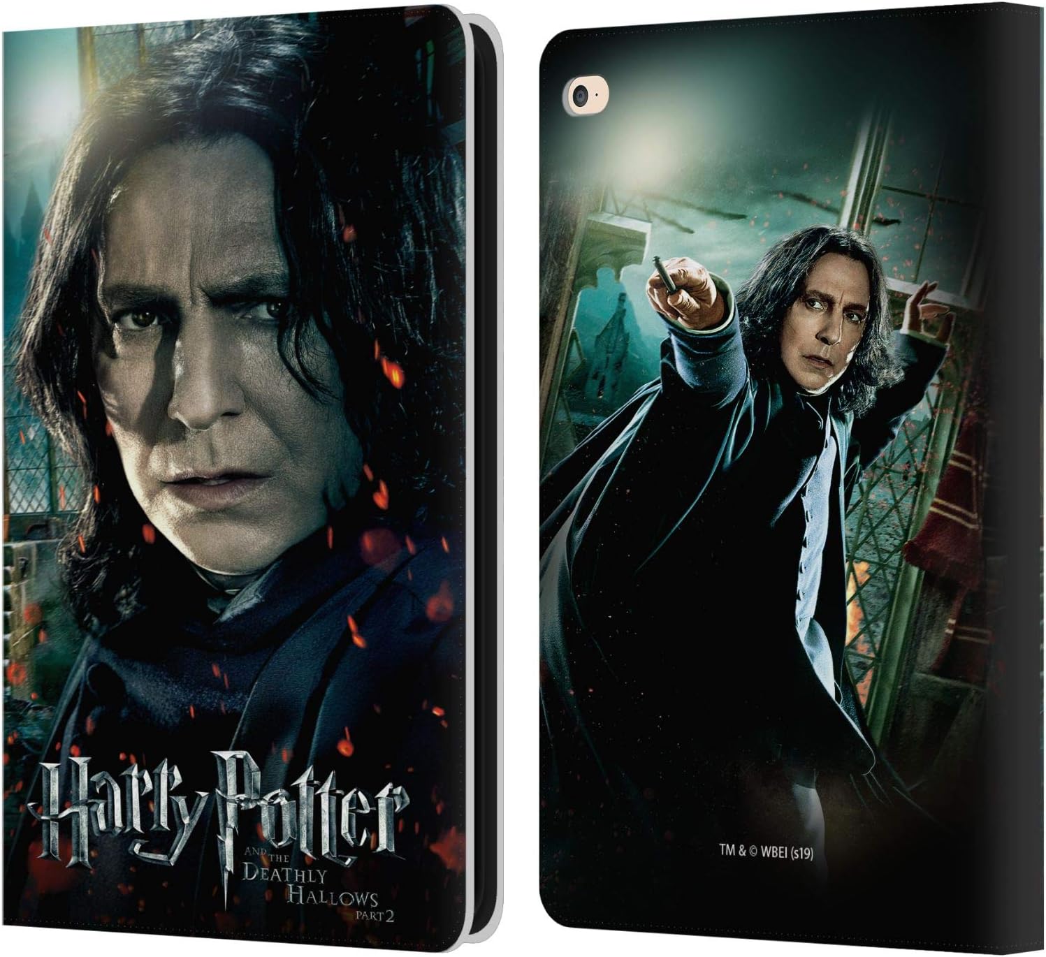 Harry Potter Severus Snape Leather Wallet Case for iPad Air 2