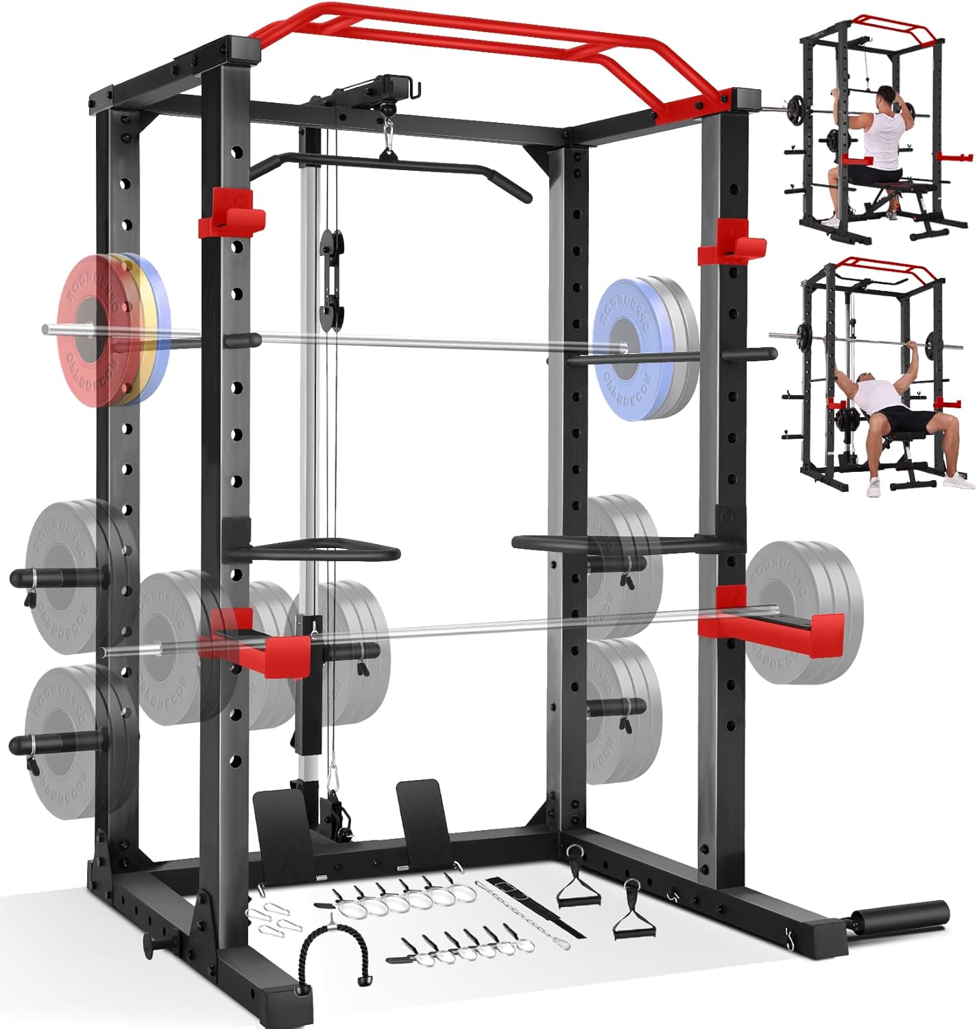 OPPSDECOR Power Cage - Ultimate Home Gym Setup!